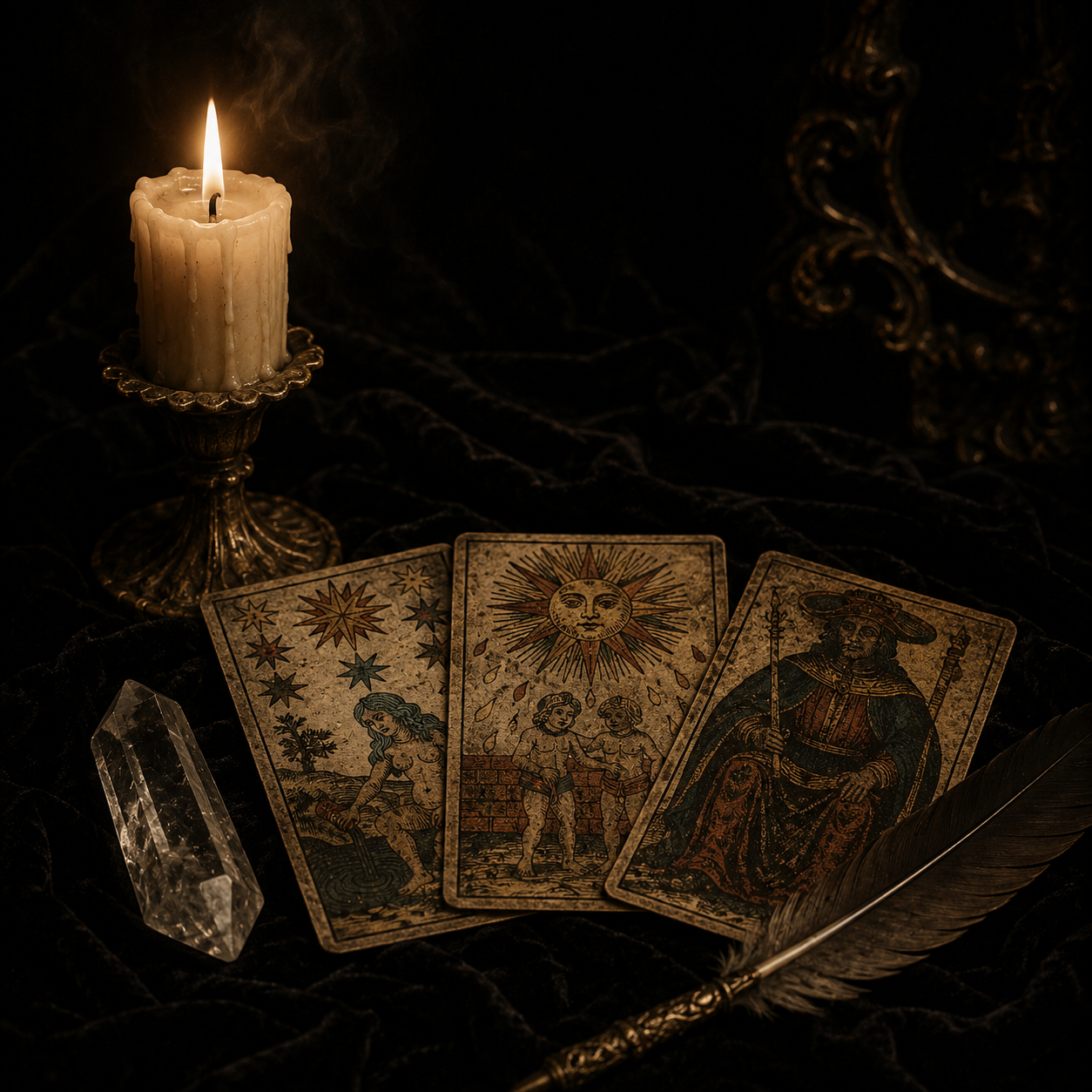 Voir clair sur ma vie - Cartes de tarot