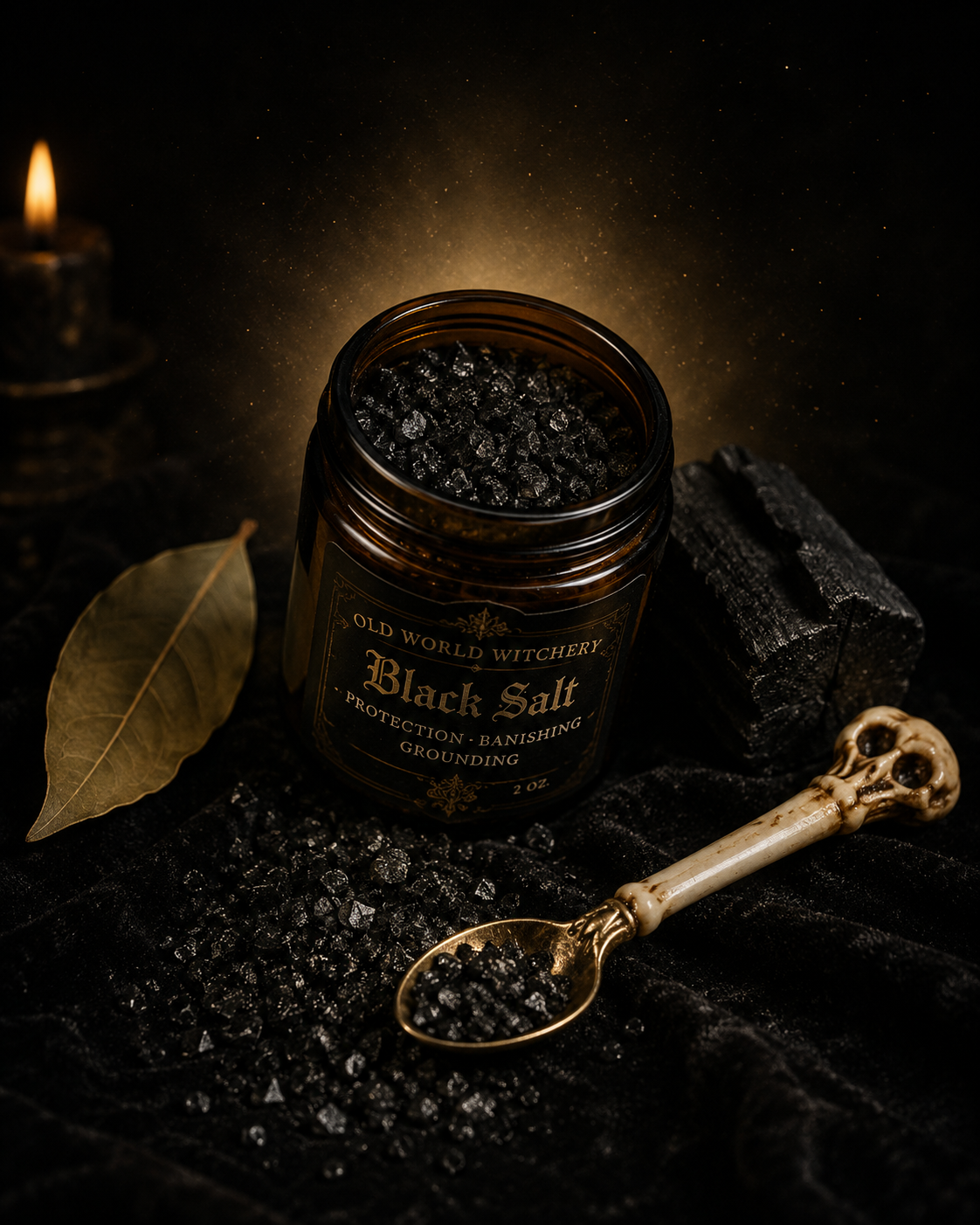 Sel Noir de Protection
