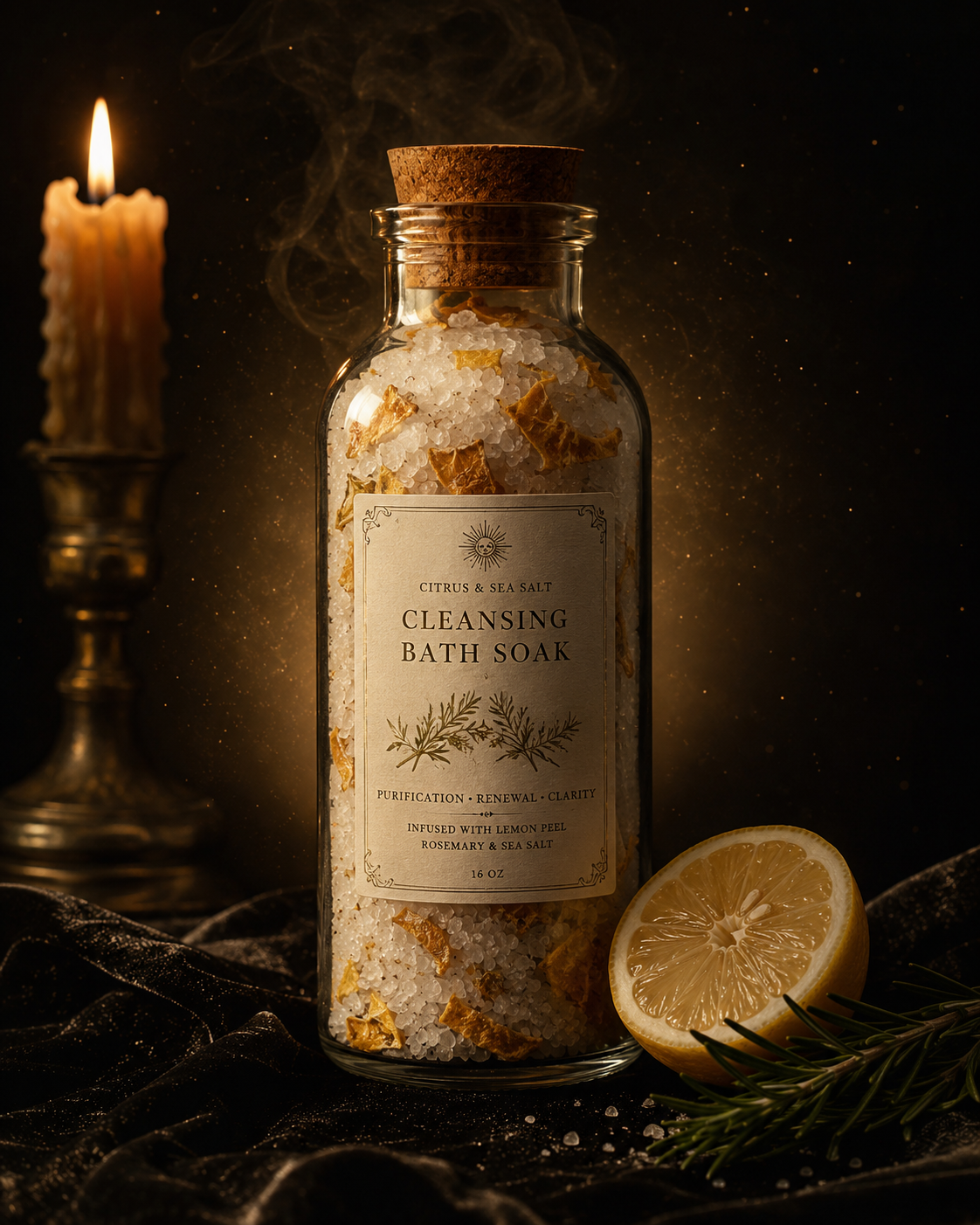 Bain de Purification au Citron & Sel